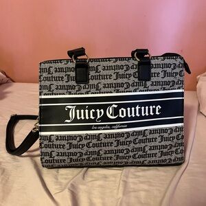Juicy Couture Black/ Grey Medium Size Bag